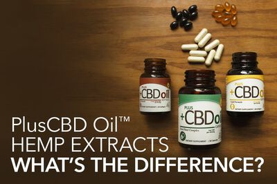 PlusCBD&trade; Oil Full Spectrum Hemp Extracts: What&rsquo;s the difference?