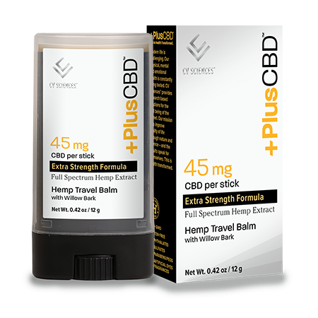 Cbd Topicals Extra Strength Travel Balm 45 Mg Pluscbd Oil